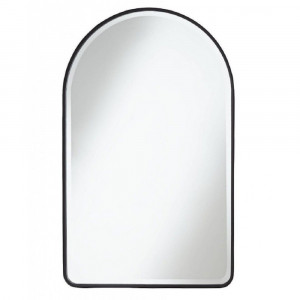 Зеркало арочной формы в чёрной раме Arch M Black (Арч) Smal 60*97 см